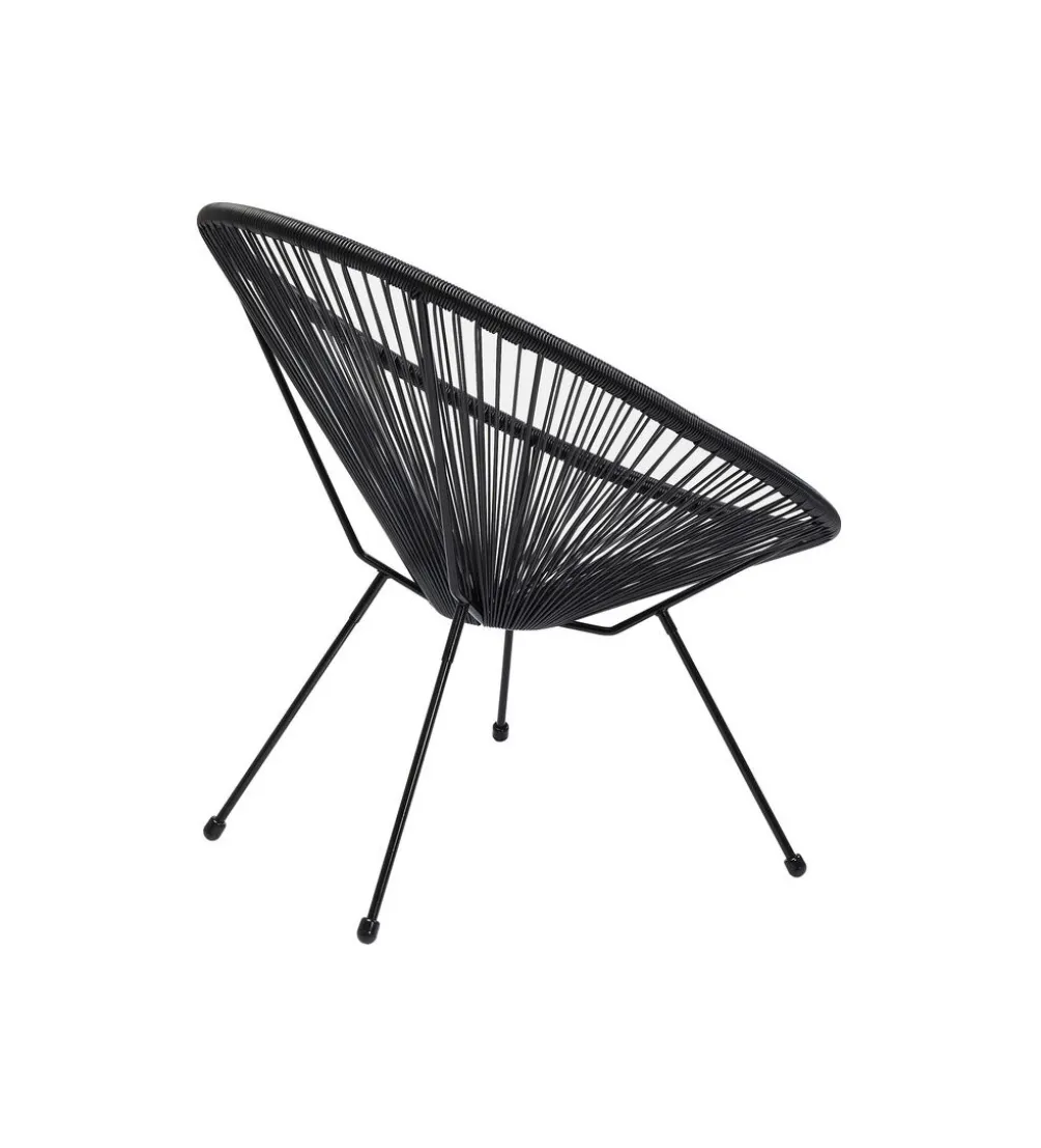 Fotel ACAPULCO MONO 85 cm czarny