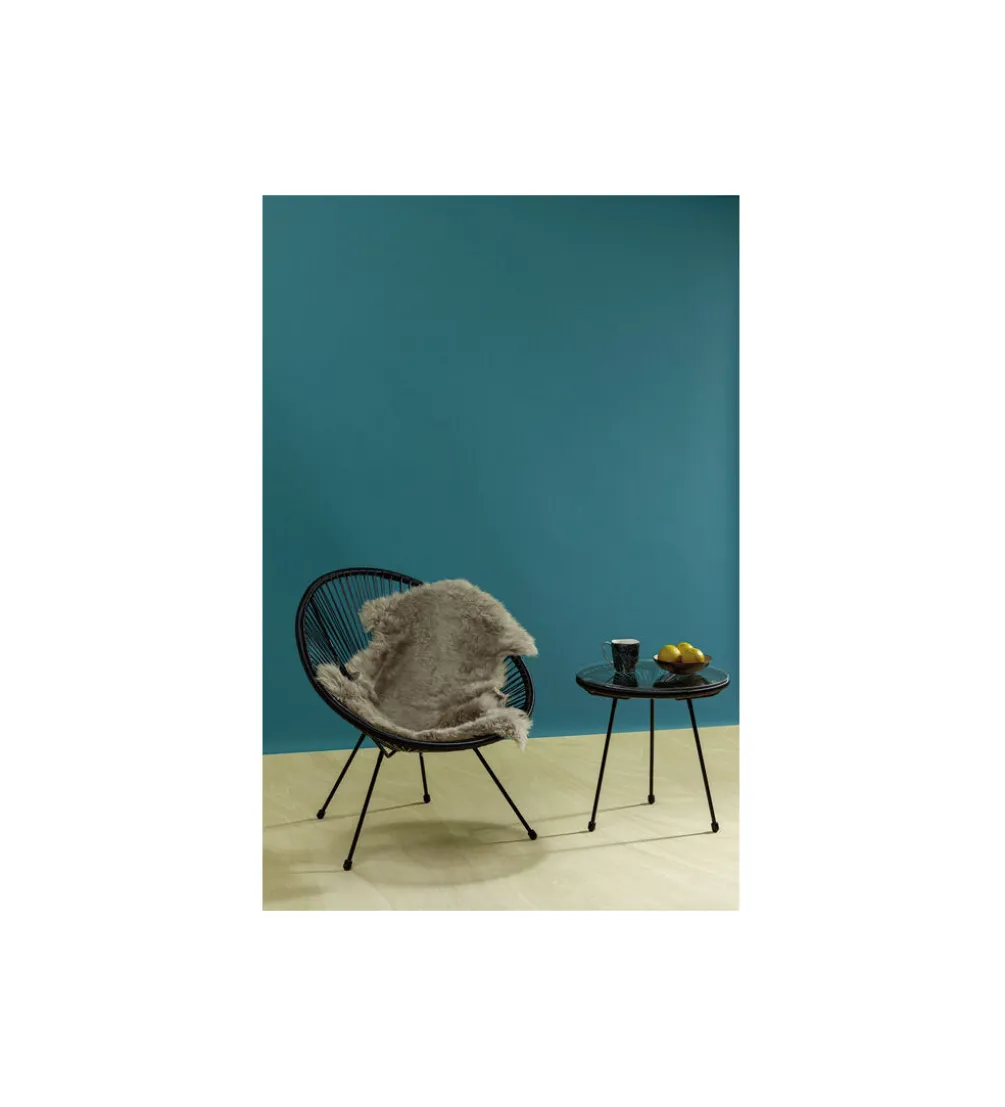 Fotel ACAPULCO MONO 85 cm czarny