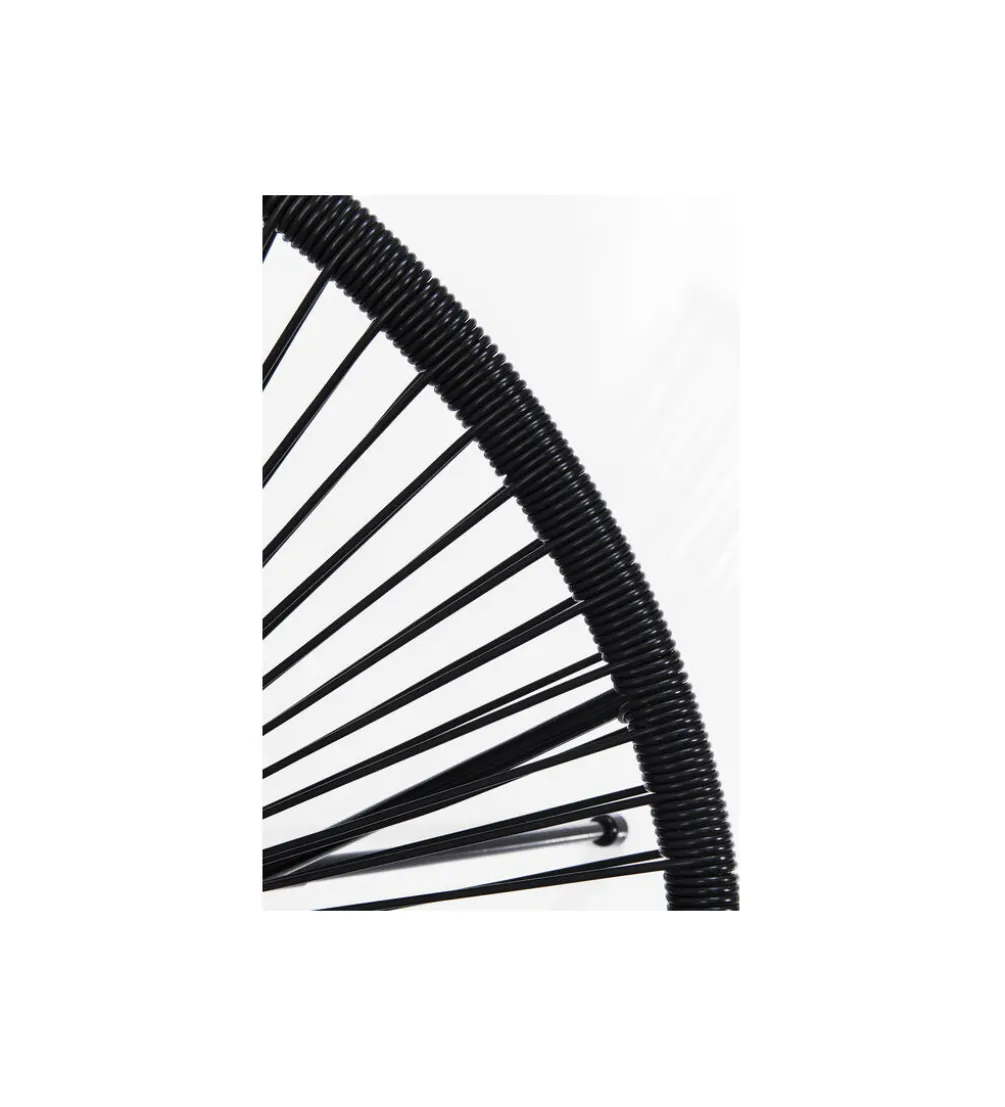 Fotel ACAPULCO MONO 85 cm czarny