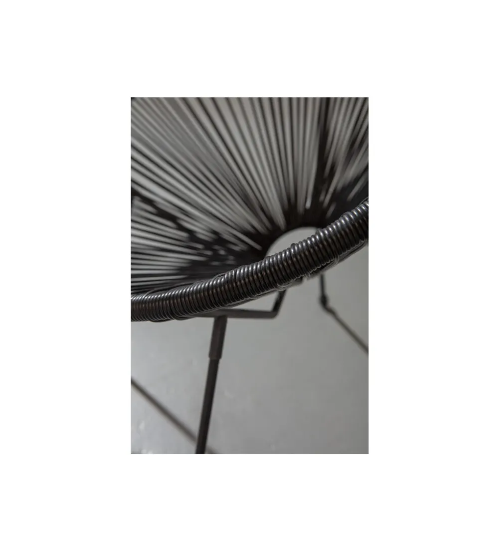 Fotel ACAPULCO MONO 85 cm czarny