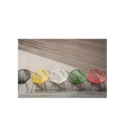 Fotel ACAPULCO MONO 85 cm czarny