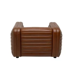 Fotel AURELIO 116 cm brązowy