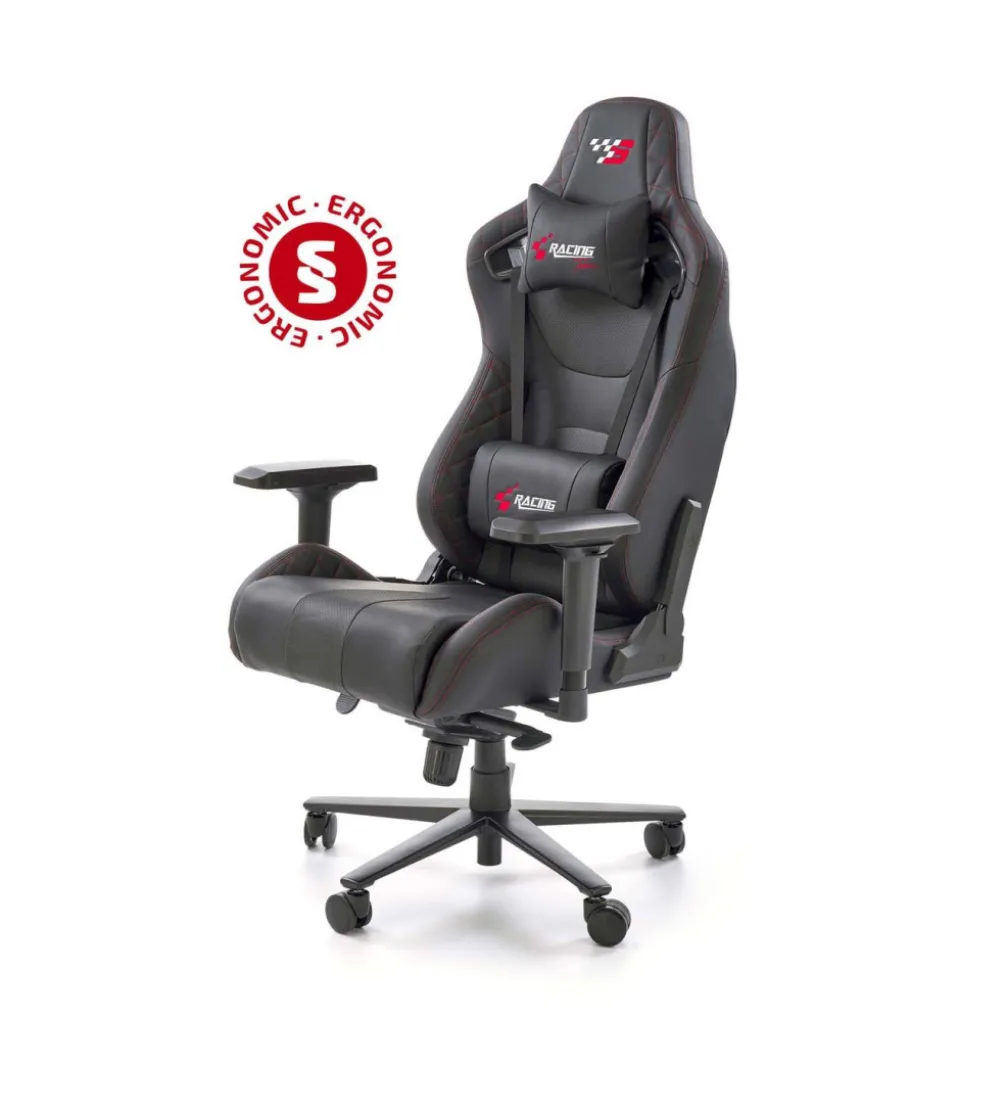 Fotel biurowy CHAVEZ 129 cm czarny
