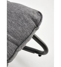 Fotel bujany GATTO szary