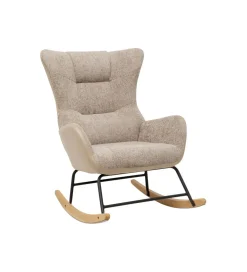 Fotel bujany ROMEO 99 cm beżowy