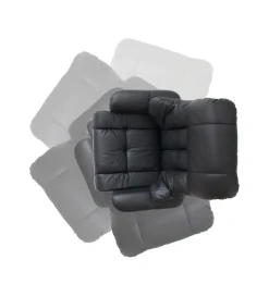 Fotel CALGARY czarny