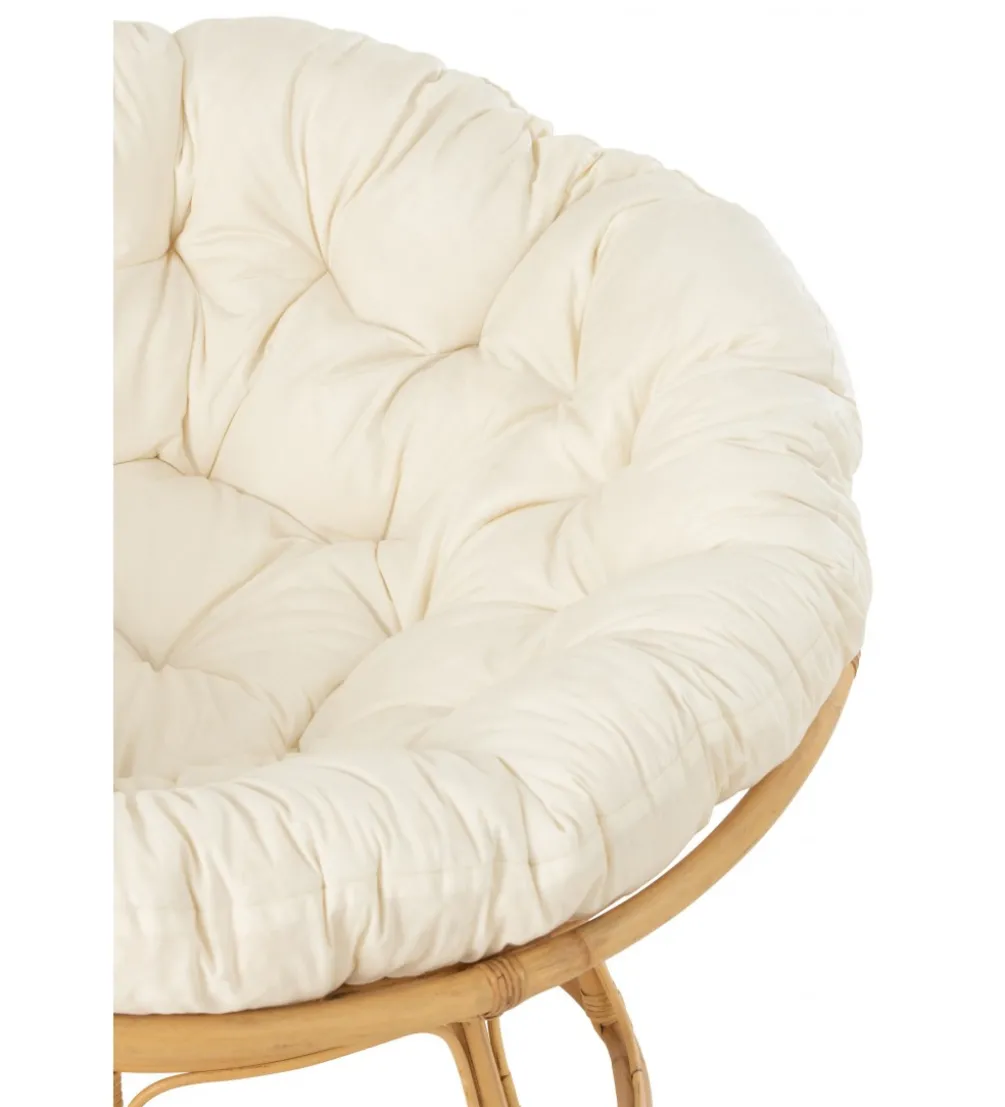 Fotel CELINE 115 cm rattanowy