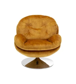 Fotel COSY 86 cm bursztynowy