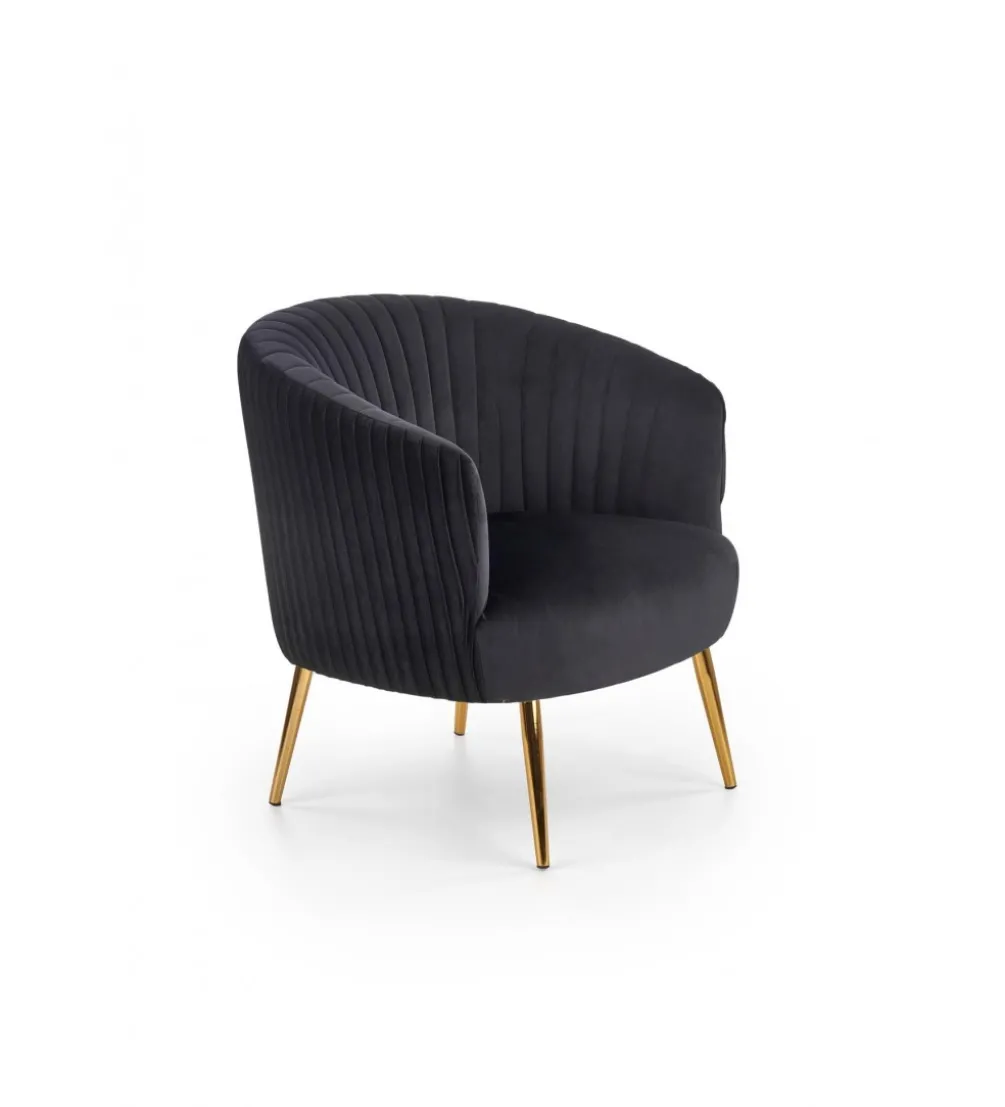 Fotel CROWN czarny