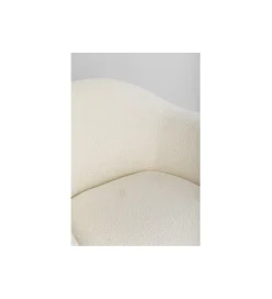 Fotel Dreamy Bouclé 110 cm kremowy