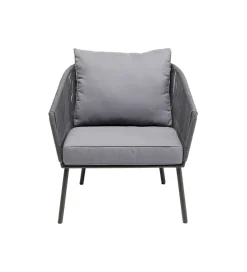 Fotel ELBA 84 cm szary