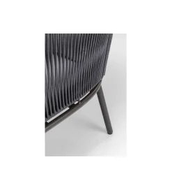 Fotel ELBA 84 cm szary