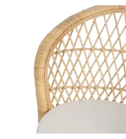 Fotel ENSO 84 cm ratan naturalny