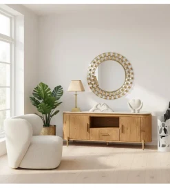 Fotel GOSTENMY 73 cm beżowy