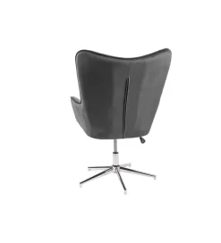 Fotel Lounger 110 Cm- 110 Cm Szary Aksamit