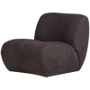 Fotel NOMU chenille antracytowy