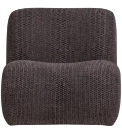 Fotel NOMU chenille antracytowy