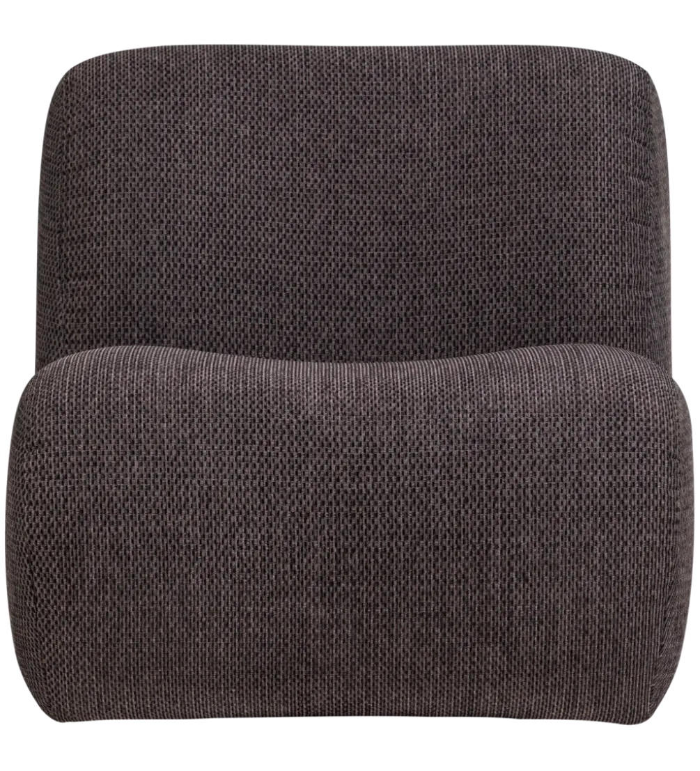 Fotel NOMU chenille antracytowy