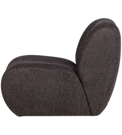 Fotel NOMU chenille antracytowy