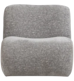 Fotel NOMU velvet jasny niebieski