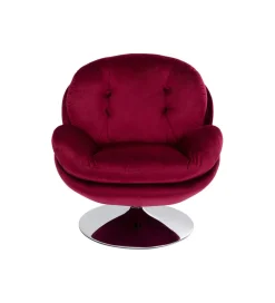 Fotel obrotowy COSY 86 cm wiśniowy