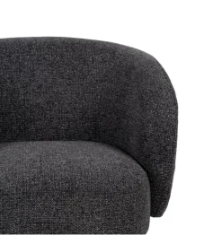 Fotel obrotowy GIRATORIO 77 cm czarny