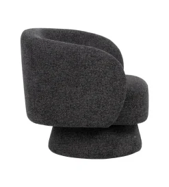 Fotel obrotowy GIRATORIO 77 cm czarny