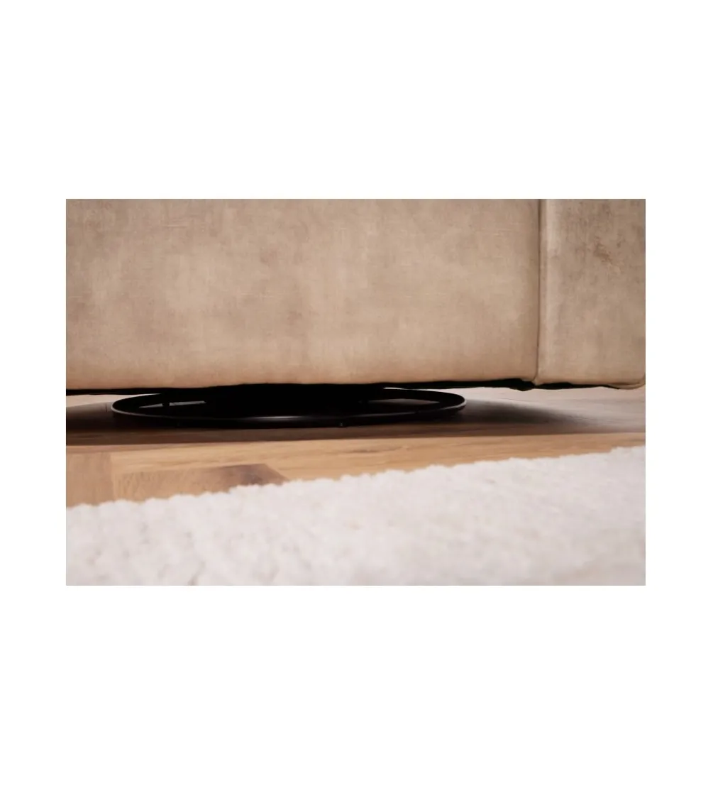 Fotel obrotowy 360 stopni LINO 103 cm greige