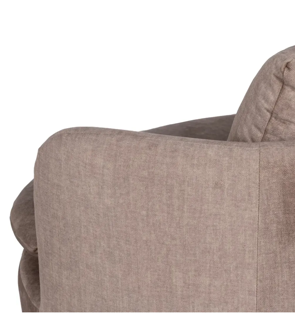 Fotel obrotowy SUMUTN 84 cm taupe
