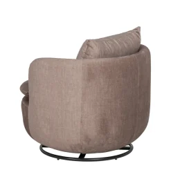 Fotel obrotowy SUMUTN 84 cm taupe