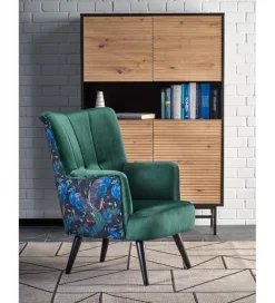 Fotel PAGONI zielony