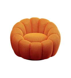 Fotel PEPPO BLOOM 94 cm pomarańczowy