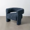 Fotel PERYTONY 69 cm niebieskie