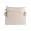 Fotel PLAZESO 115 cm beżowy