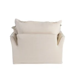 Fotel PLAZESO 115 cm beżowy