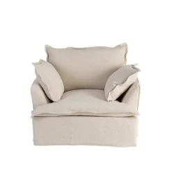 Fotel PLAZESO 115 cm beżowy