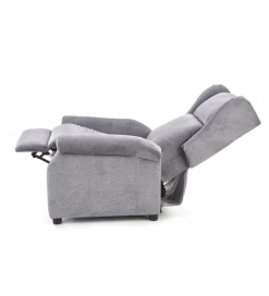 Fotel rozkładany AGUSTIN 75 cm szary