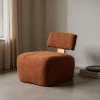 Fotel SELO 64 cm terakotowy