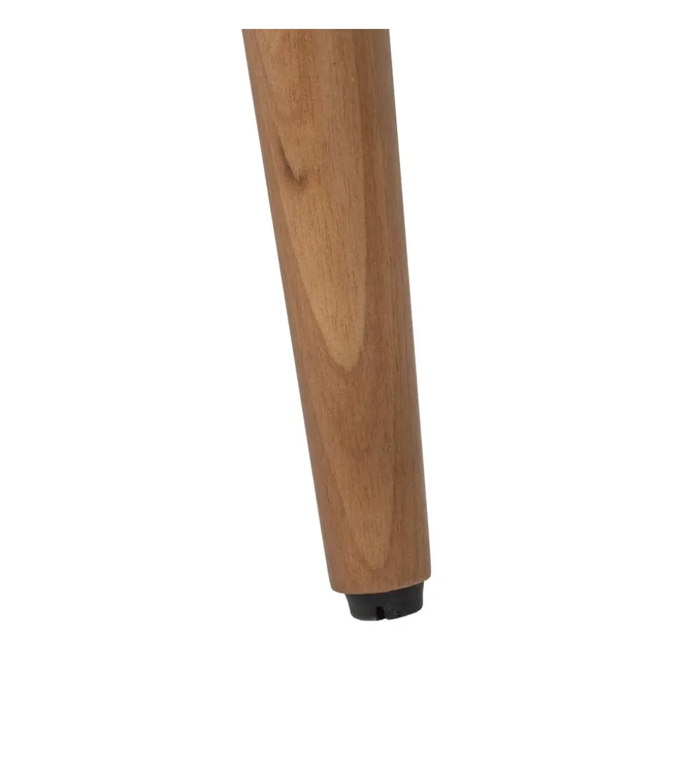 Fotel STRIMERS 73 cm biały w paski z terrakoty