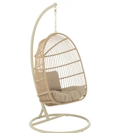 Fotel wiszący EGGA 195 cm beżowy