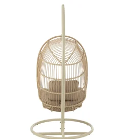 Fotel wiszący EGGA 195 cm beżowy