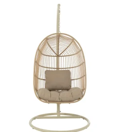 Fotel wiszący EGGA 195 cm beżowy