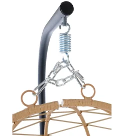 Fotel wiszący SNAKE 191 cm naturalne beżowe