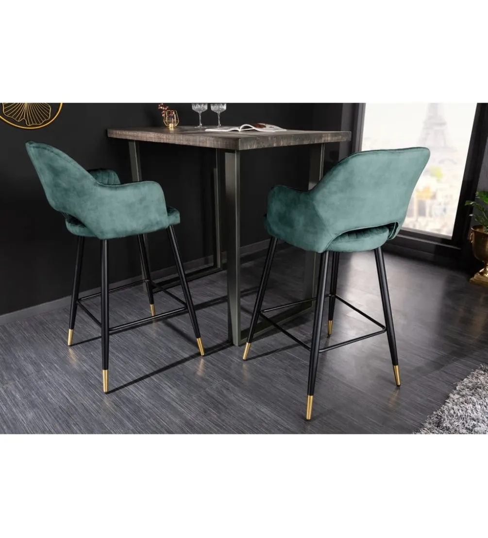 Hoker barowy ETIENNE Paris petrol