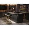 Hoker ELEGANCE welwet czarny złote nogi