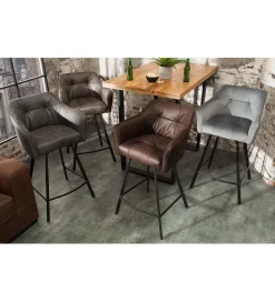 Hoker Loft antyczny brąz
