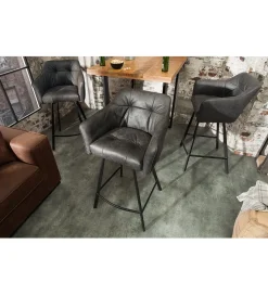 Hoker Loft Antyczny szary