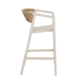 Hoker POFAMON 104 cm naturalny biały