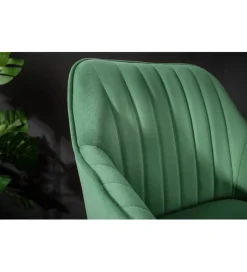 Hoker Turin szmaragdowo zielony aksamit