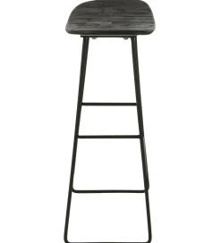 Hoker ZAMBIA drewno teak czarny